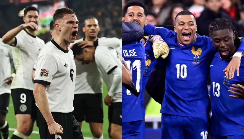 موعد مباراة ألمانيا وفرنسا في دوري الأمم الأوروبية 2025