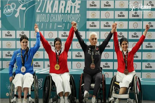 مصر تتوج بلقب بطولة العالم للكاراتيه لذوي الاحتياجات الخاصة للمرة الثالثة