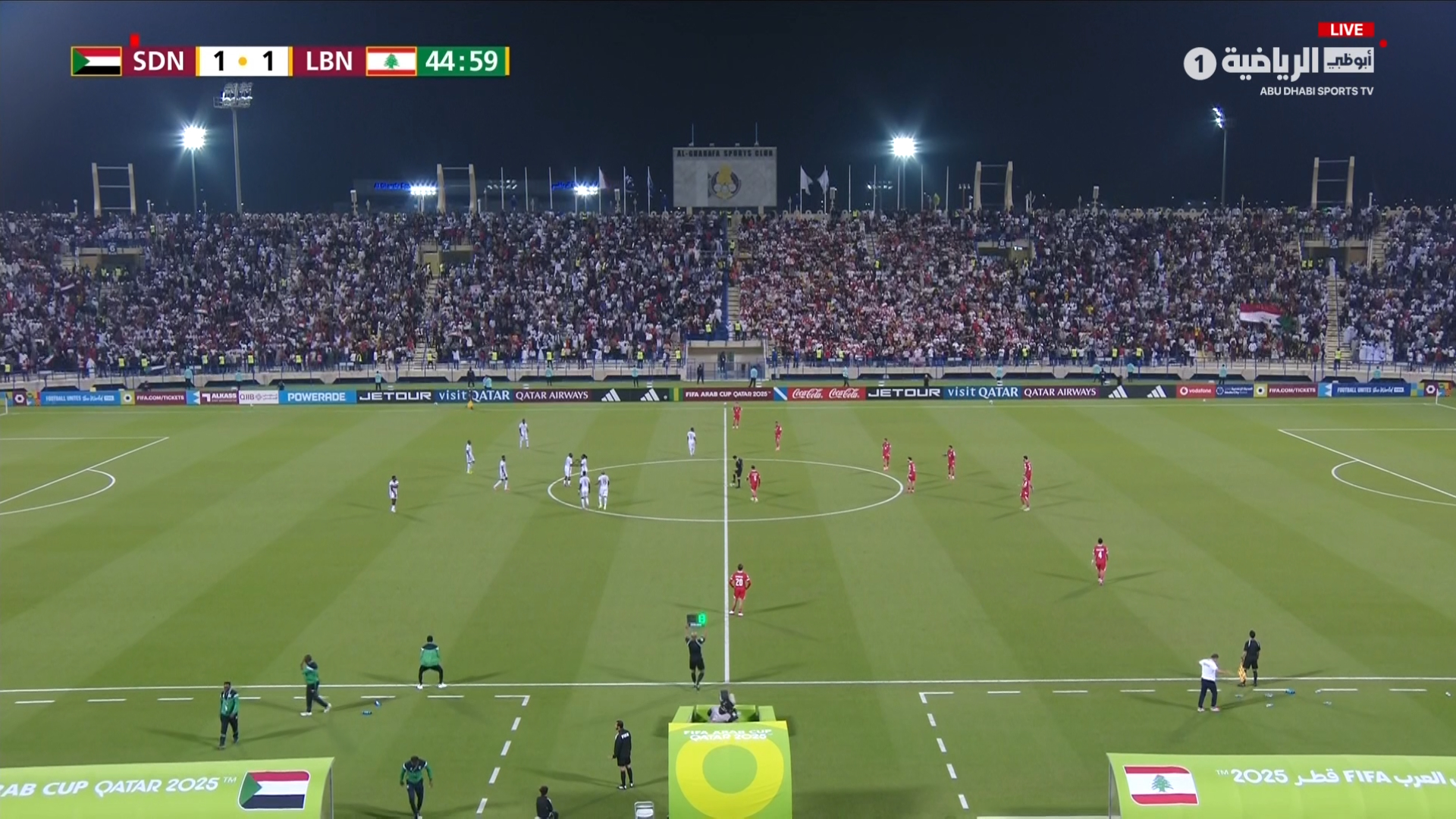 بـ10 لاعبين.. منتخب السودان يهزم لبنان ويتأهل لكأس العرب – كورة 999