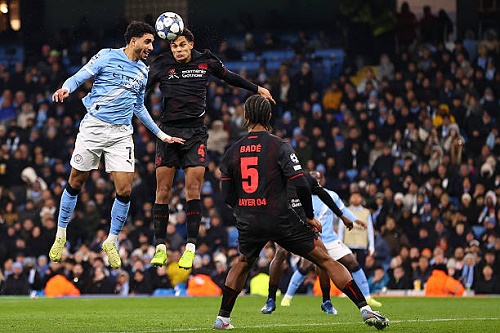 باير ليفركوزن يقصي مانشستر سيتي بثنائية في دوري أبطال أوروبا – كورة 999