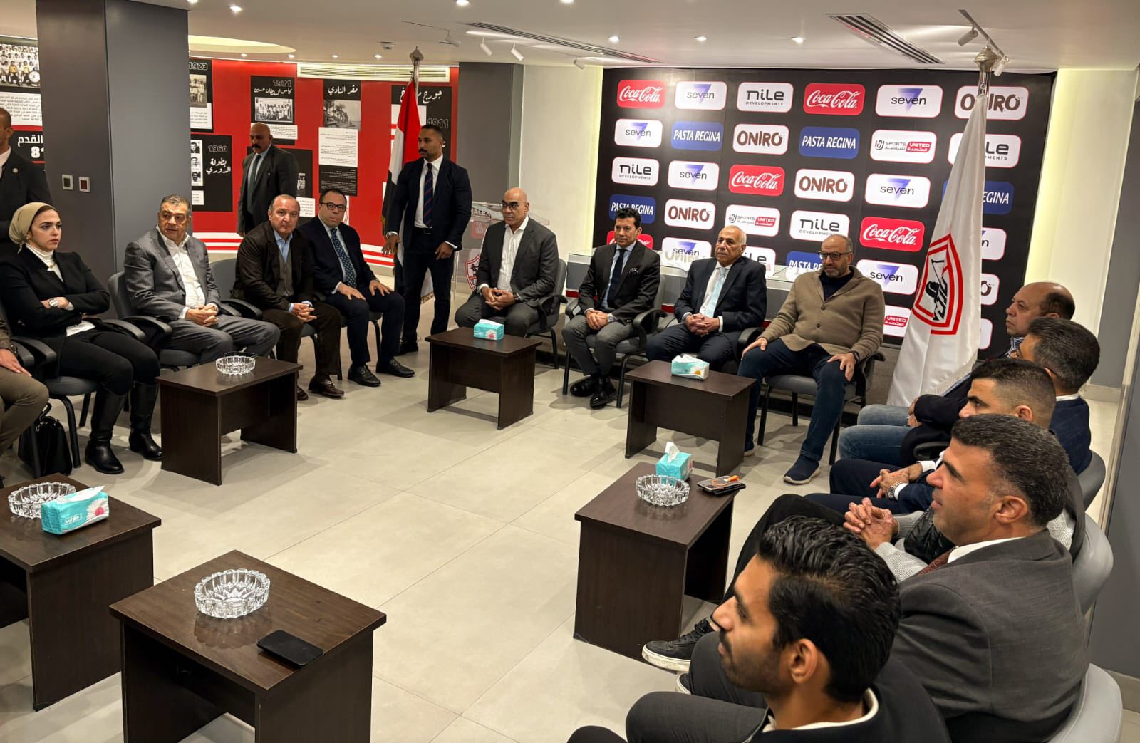 مجلس الزمالك يستقبل وزير الرياضة في مقر النادي – كورة 999