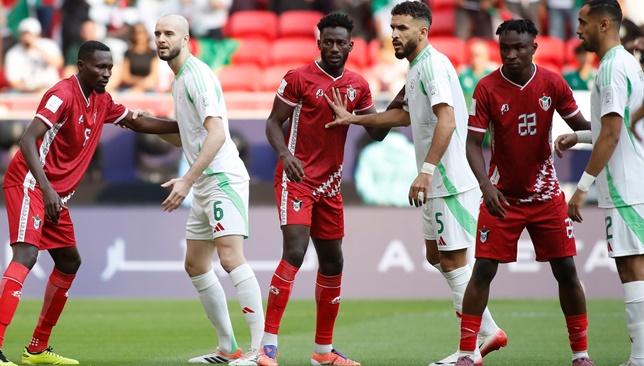 التعادل يحسم مباراة الجزائر والسودان في كأس العرب