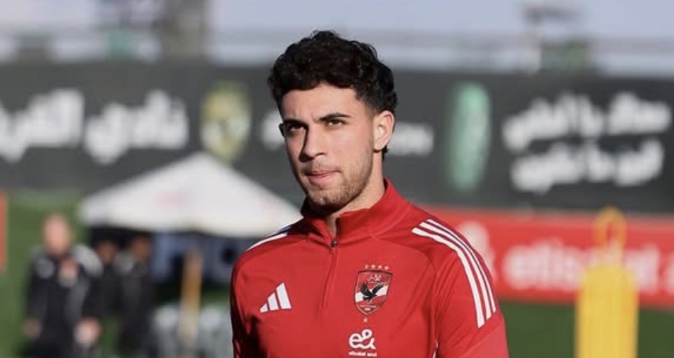 انتظام أحمد عابدين في التدريبات الجماعية للأهلي استعدادًا لمواجهة إنبي