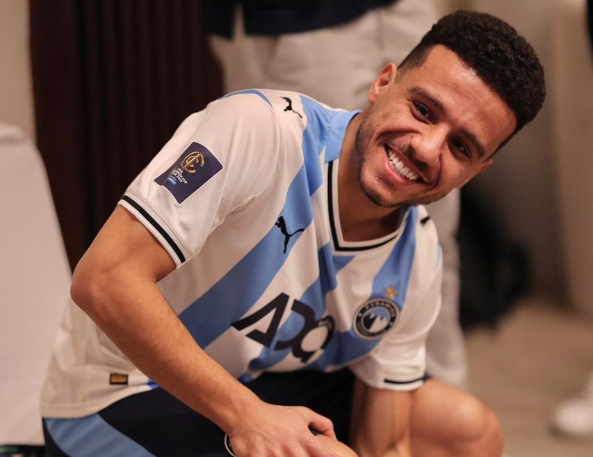 جلسة تصوير لـ لاعبي بيراميدز قبل مواجهة فلامنجو البرازيلي بكأس إنتركونتيننتال