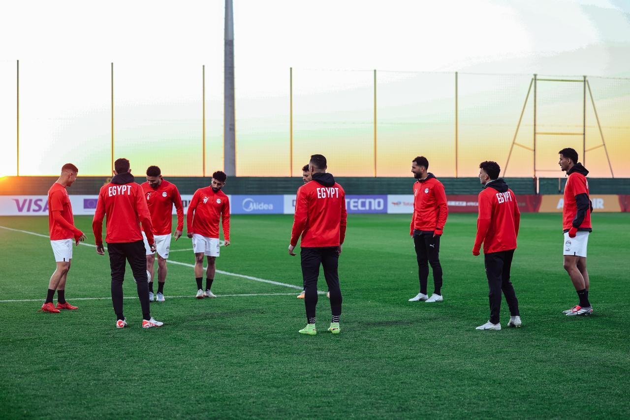 منتخب مصر يختتم استعداداته لمواجهة كوت ديفوار.. وتريزيجيه يشارك في التدريبات الجماعية 