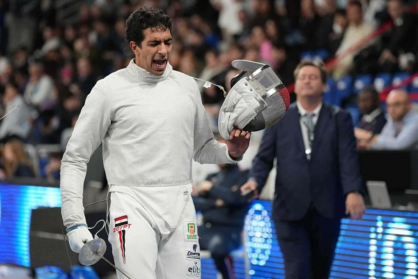 أحمد هشام يحصد الميدالية البرونزية لمنتخب مصر في الجائزة الكبرى لسلاح السيف بتونس