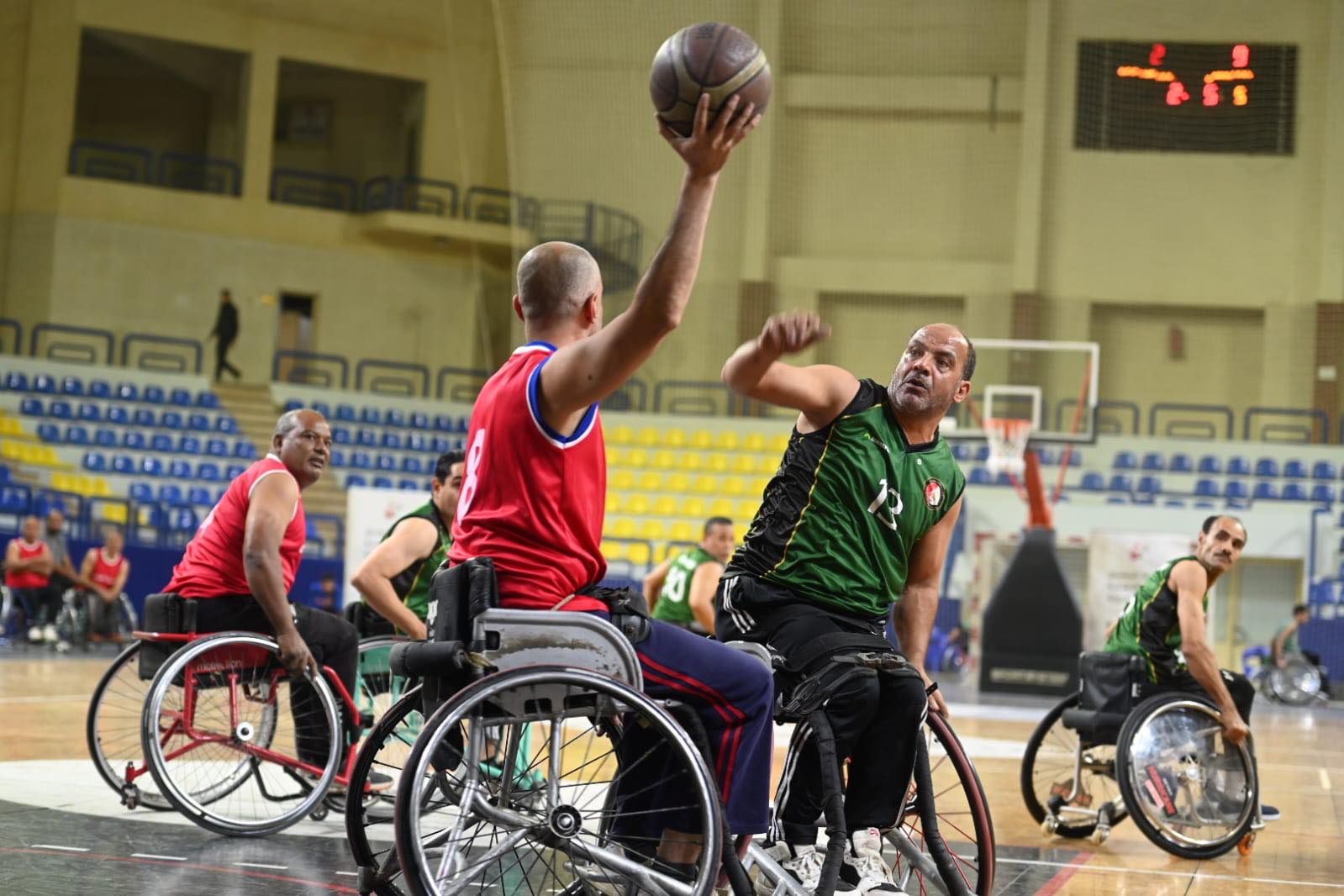 منتخب مصر لسلة الكراسي المتحركة يعلن قائمته النهائية للبطولة العربية بالكويت