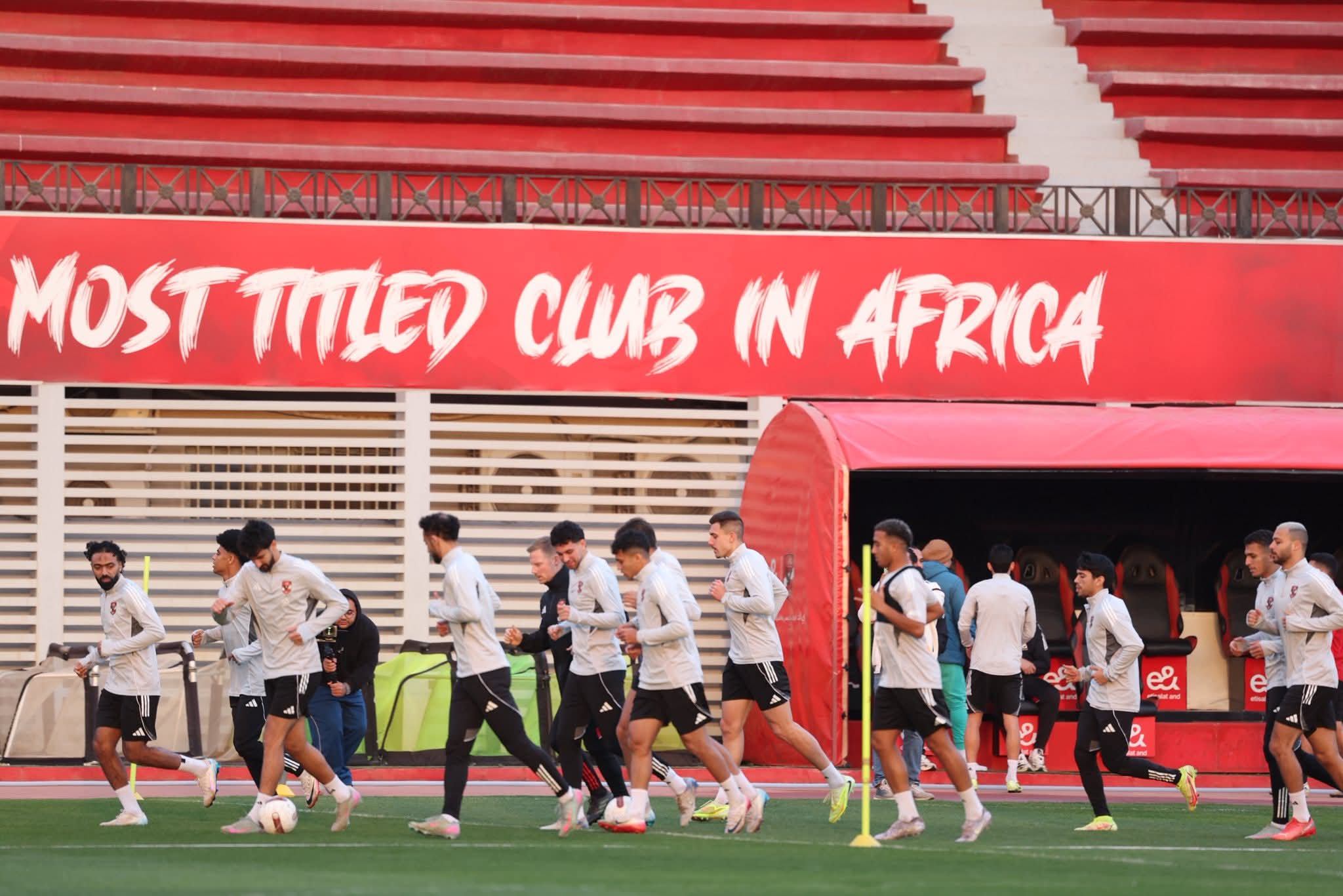 دوري أبطال إفريقيا| مران الأهلي مفتوح غدًا لمدة 15 دقيقة أمام وسائل الإعلام – كورة 999