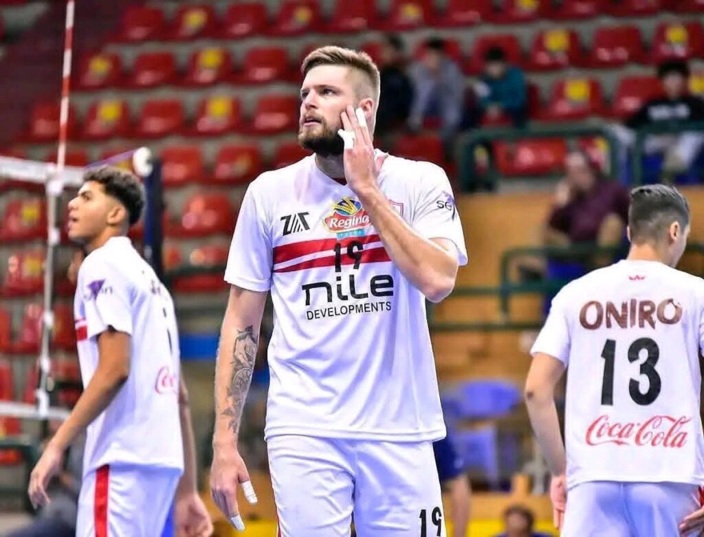 اتحاد الكرة الطائرة يوقف ديميتري ياكوفليف محترف الزمالك بسبب رسوم القيد