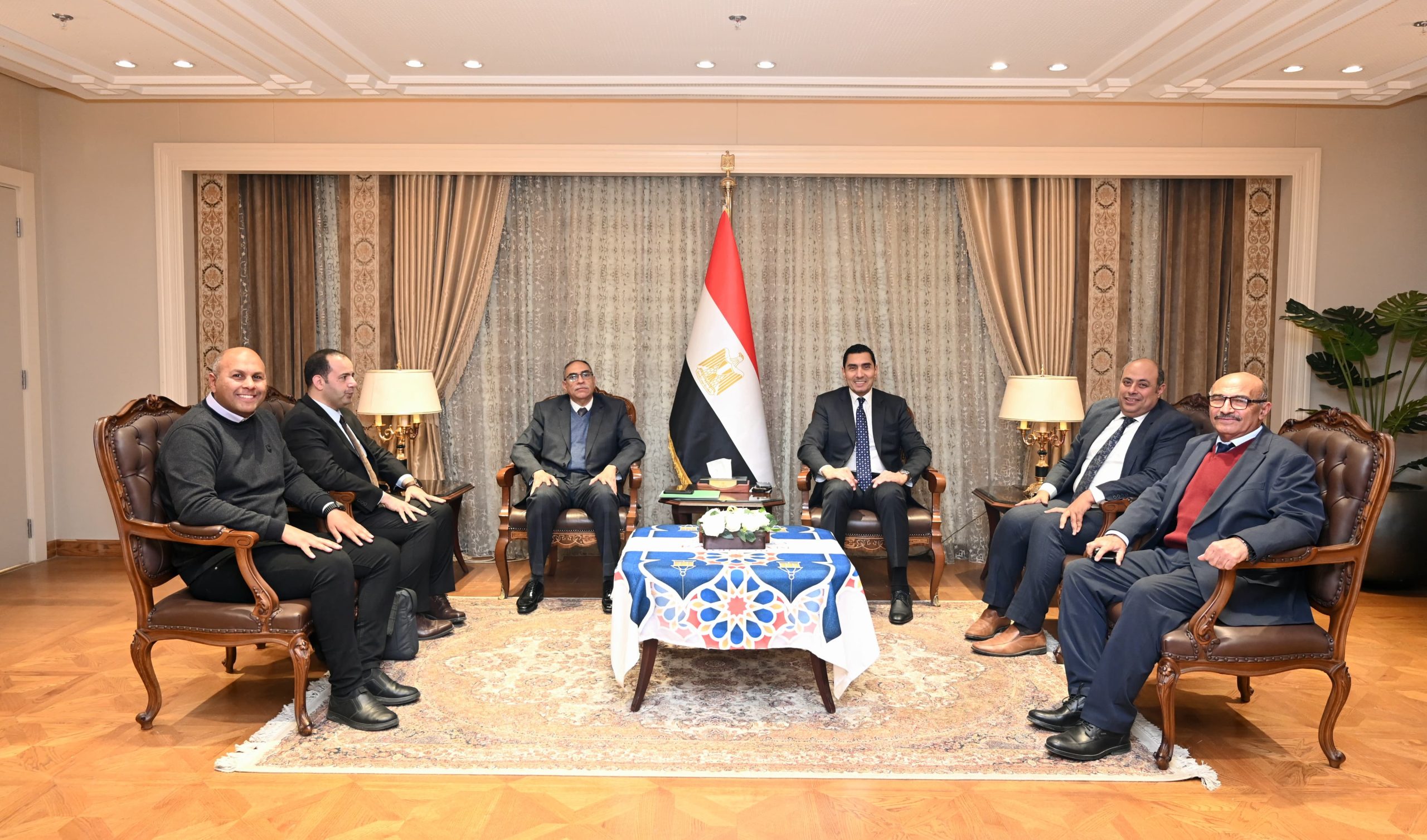 وزير الشباب الرياضة يتابع مستجدات تنفيذ ستاد المصري البورسعيدي الجديد