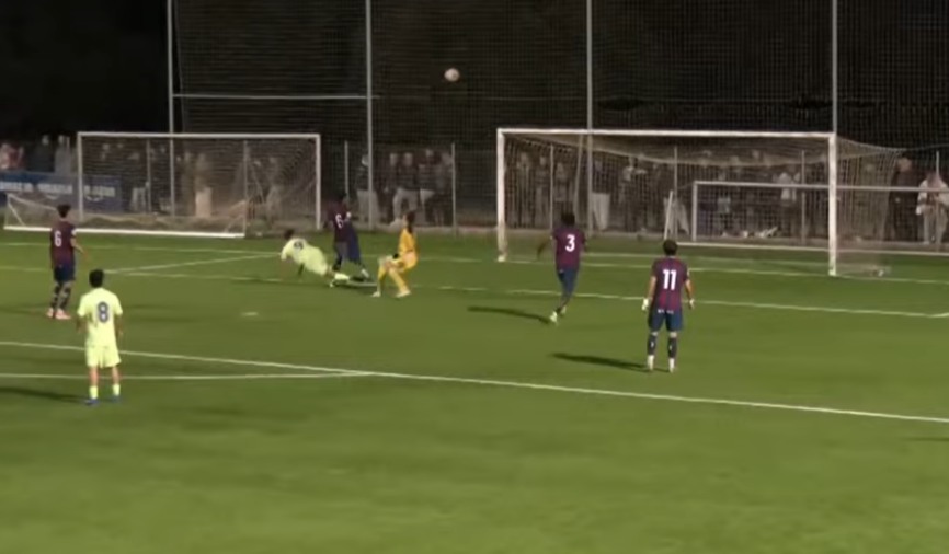 حمزة عبدالكريم يسجل أول أهدافه مع شباب برشلونة أمام هويسكا – كورة 999