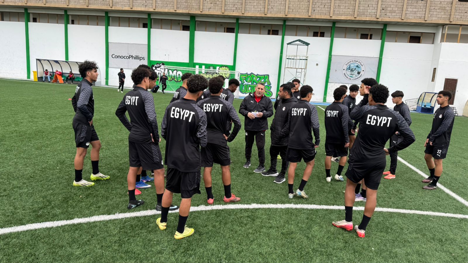 منتخب مصر مواليد 2009 يرفع الاستعدادات لموقعة تونس في تصفيات أفريقيا – كورة 999