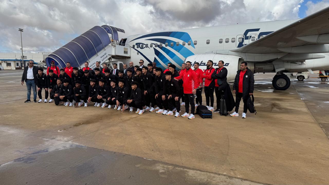 بعثة منتخب الناشئين تصل ليبيا والقنصل العام في استقبالها – كورة 999