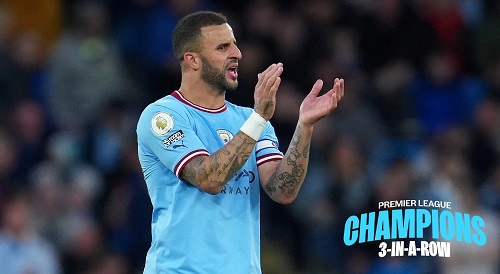 كايل ووكر يكشف كواليس استبعاده من نهائي دوري الأبطال 2023 وموقف جوارديولا