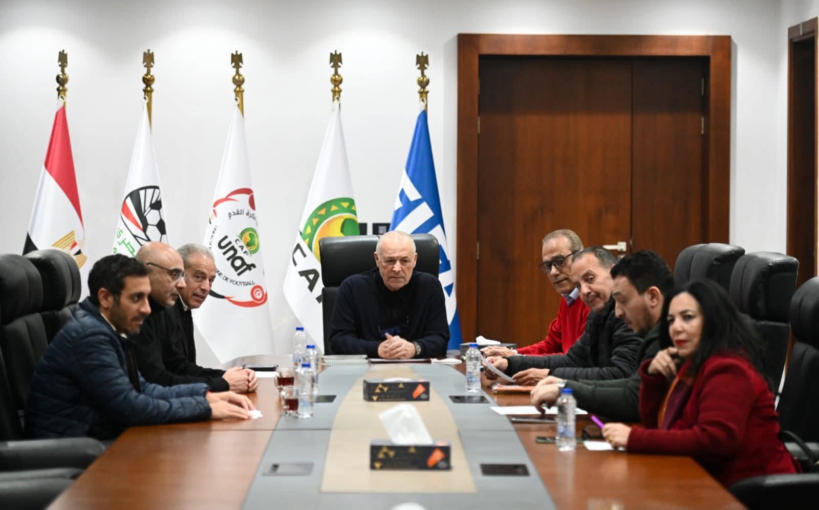 بدء الاجتماع الطارىء لاتحاد الكرة بحضور جميع أعضاء مجلس الإدارة  – كورة 999