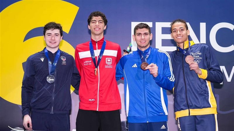 وزير الشباب والرياضة يهنئ يوسف شامل بذهبية العالم للسلاح بالبرازيل – كورة 999