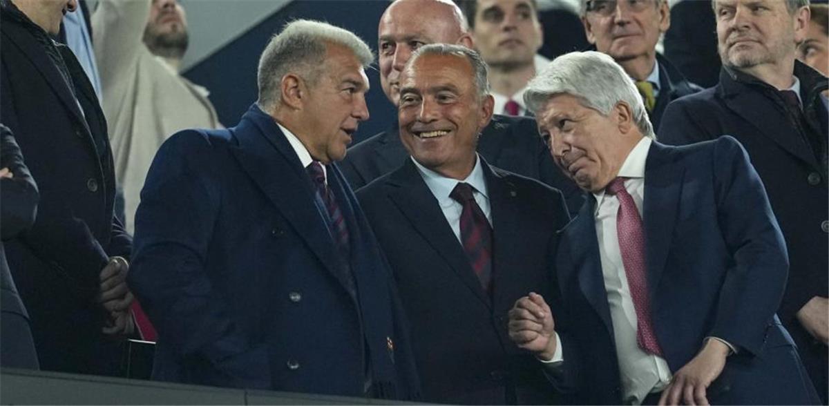 لابورتا يحفّز برشلونة قبل موقعة أتلتيكو مدريد الحاسمة في دوري أبطال أوروبا