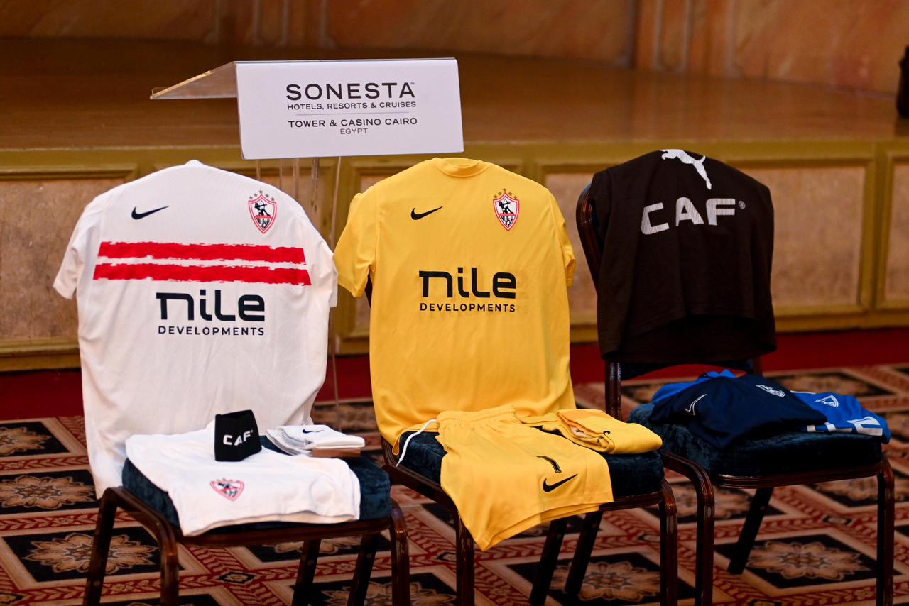 الزمالك بقميصه الأساسي ضد شباب بلوزداد في الكونفدرالية – كورة 999