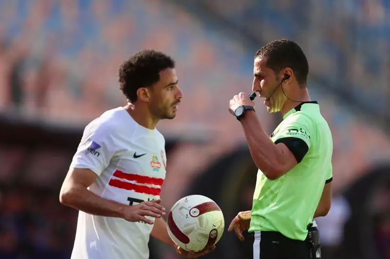 تبديل عمر جابر بعد إصابته في مباراة الزمالك وإنبي – كورة 999