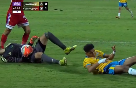 تفاصيل نقل لاعب الإسماعيلي للمستشفى بعد مباراة مودرن سبورت – كورة 999