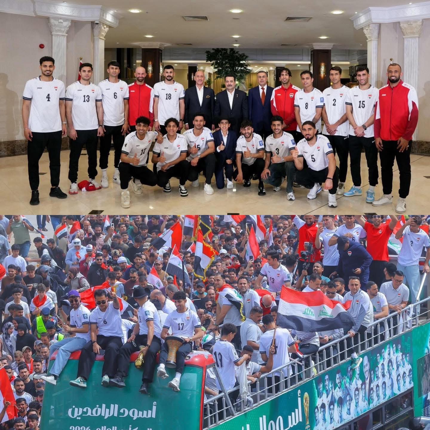 مكافآت استثنائية لمنتخب العراق بعد التأهل للمونديال |تفاصيل – كورة 999