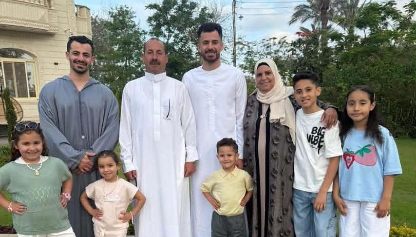 أجواء عائلية.. الونش يحتفل بعيد الأضحى في مسقط رأسه بالشرقية – كورة 999