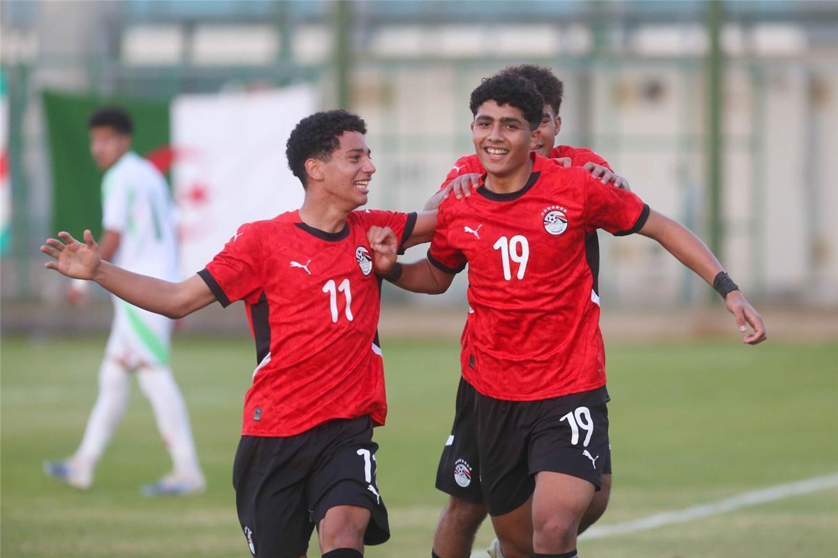 منتخب مصر للناشئين يهزم تونس ويعتلي صدارة مجموعته في كأس أمم أفريقيا تحت 17 عامًا