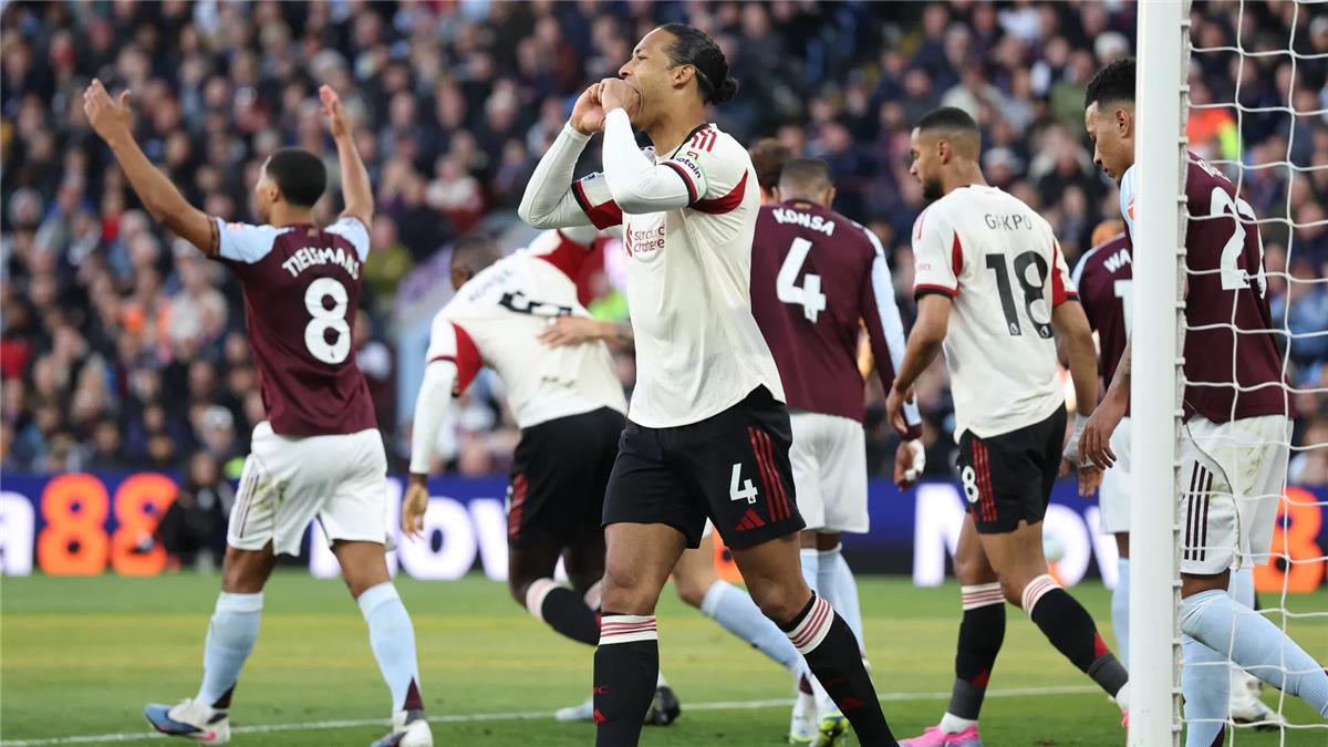 أستون فيلا يُسقط ليفربول برباعية ويعزز آماله الأوروبية في الدوري الإنجليزي
