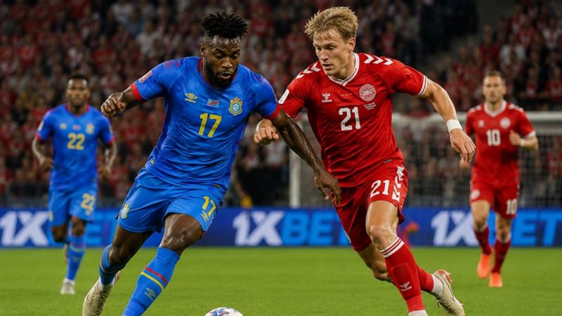الكونغو الديمقراطية تفرض التعادل على الدنمارك في بروفة مونديالية قبل كأس العالم 2026