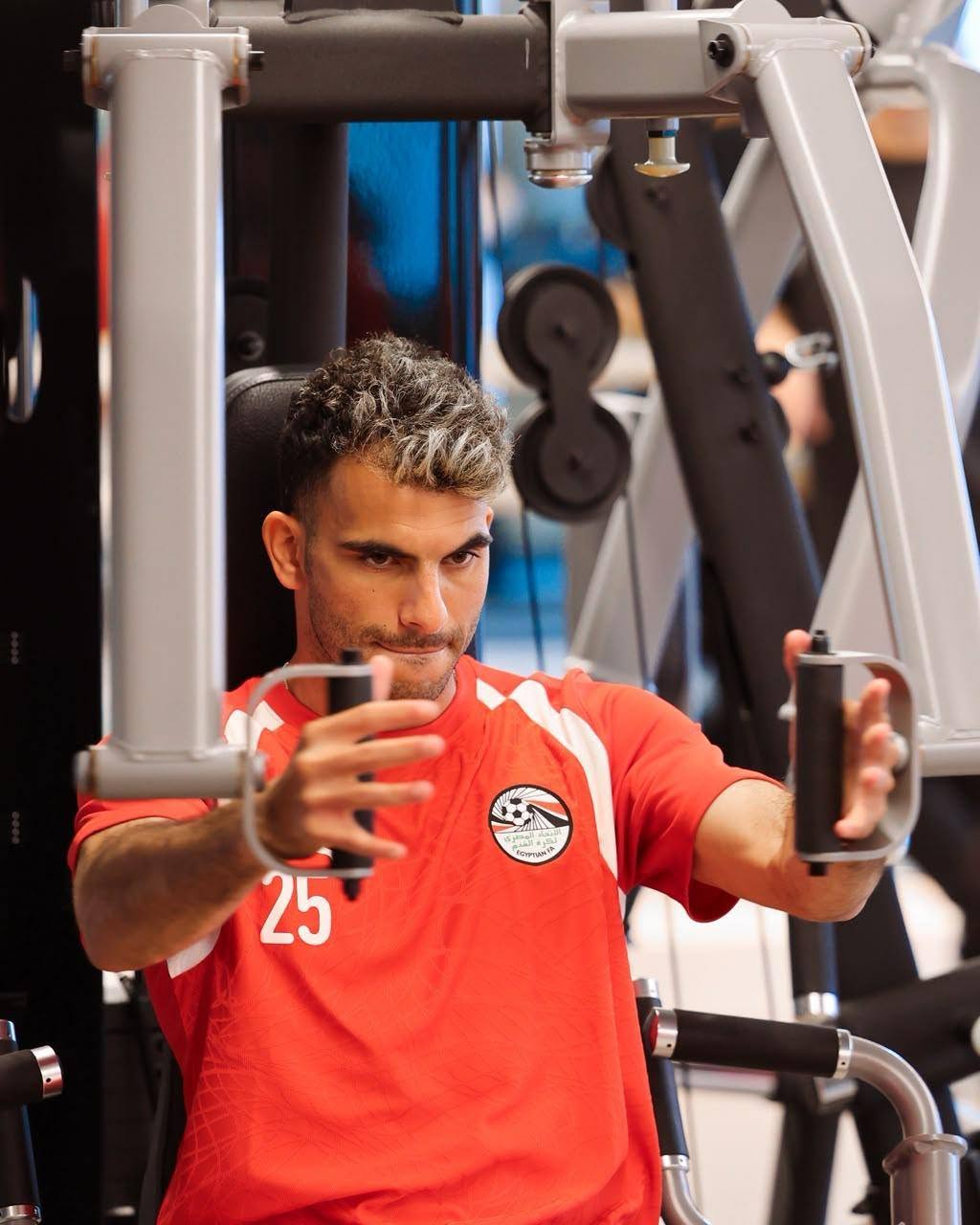 تدريبات استشفائية وبدنية للاعبي منتخب مصر بفندق الإقامة – كورة 999